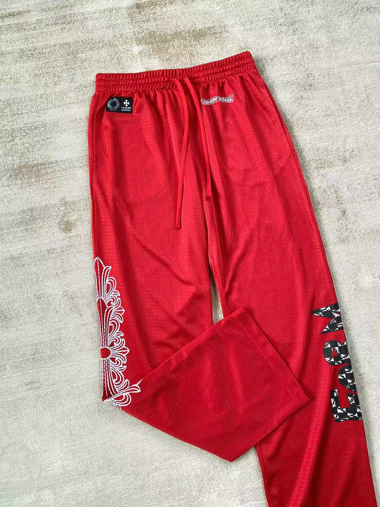 Chrome Hearts 99 Form Matty Boy Mesh Red Jersey (11) - newkick.cc